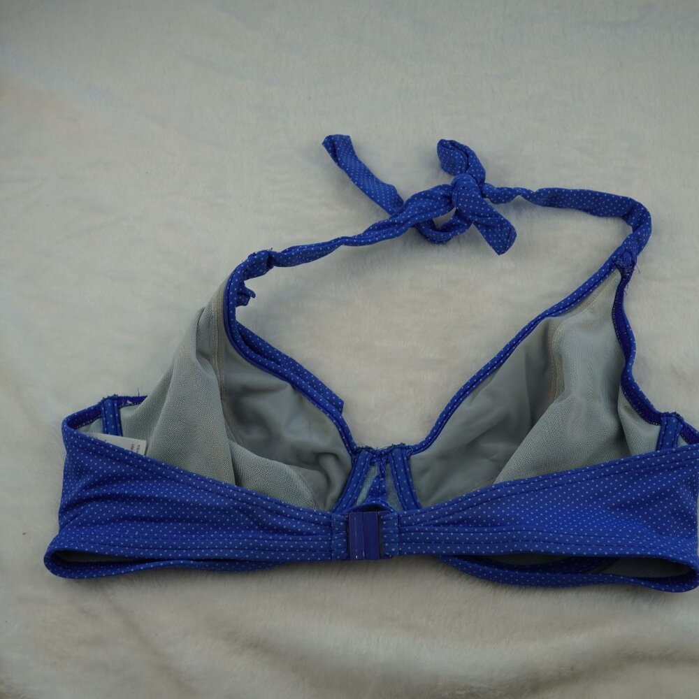 Freya Royal Blue Ruffled Bikini - Picture 4 of 9